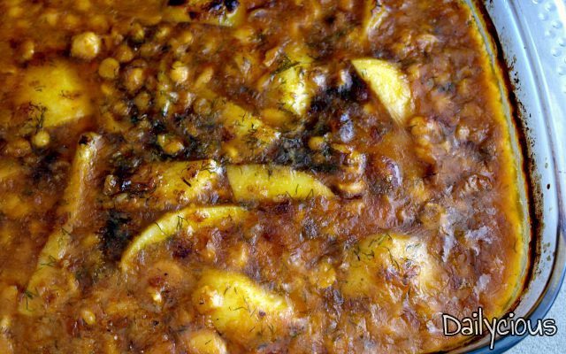 Oven baked legumes