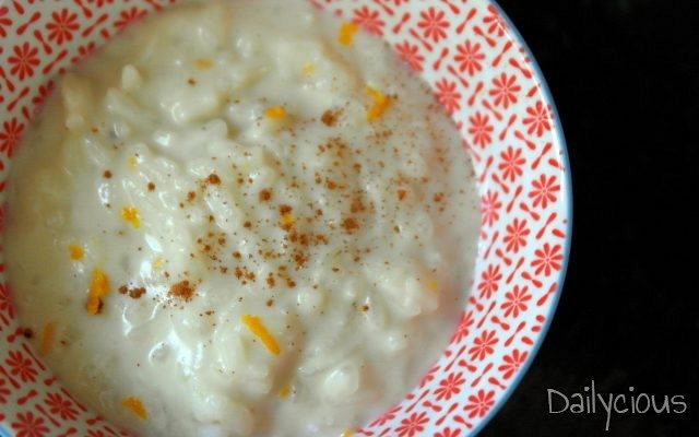 Coconut Milk Rice Pudding