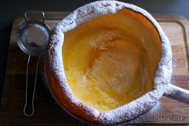 Dutch Baby (Pancake Τηγανίτα Φούρνου)